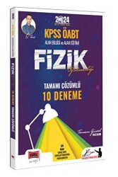 2024 KPSS ÖABT Fizik Öğretmenliği Tamamı Çözümlü 10 Deneme - Yargı Yayınevi