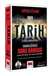 2024 KPSS ÖABT Tarih Öğretmenliği Tamamı Çözümlü Alan Bilgisi ve Alan Eğitimi Soru Bankası - Yargı Yayınevi