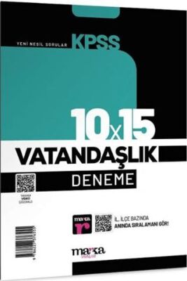 KPSS Vatandaşlık 10x15 Deneme Tamamı Video Çözümlü - 1