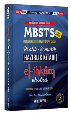Yedi Beyza Yayınları 2024 MBSTS El-İhkam Ekstra Hazırlık Kitabı