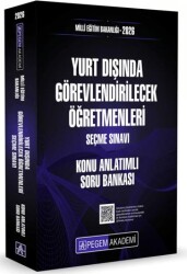 2026 MEB Yurt Dışında Görevlendirilecek Öğretmenleri Seçme Sınavı Konu Anlatımlı Soru Bankası - Pegem Akademi Yayıncılık