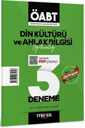 Marka Yayınları 2025 ÖABT Din Kültürü ve Ahlak Bilgisi Öğretmenliği Tamamı Çözümlü 3 Deneme - Marka Yayınları