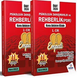 Kurul Yayıncılık 2024 ÖABT Empati Psikolojik Danışmanlık ve Rehberlik Konu Anlatımlı Modüler Set - 1