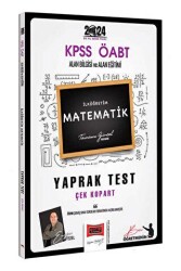2024 ÖABT İlköğretim Matematik Öğretmenliği Yaprak Test - Yargı Yayınevi