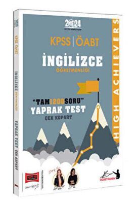 2024 ÖABT İngilizce Çek Kopart Yaprak Test - 1