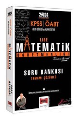 2024 ÖABT Lise Matematik Öğretmenliği Soru Bankası - Yargı Yayınevi
