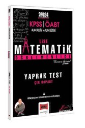 2024 ÖABT Lise Matematik Öğretmenliği Yaprak Test - Yargı Yayınevi