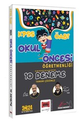 2024 ÖABT Okul Öncesi Öğretmenliği Alan Bilgisi Tamamı Çözümlü 10 Deneme - Yargı Yayınevi