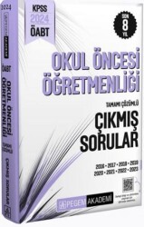 2024 ÖABT Okul Öncesi Öğretmenliği Çıkmış Sorular - Pegem Akademi Yayıncılık