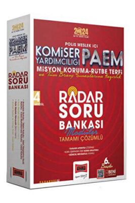 Polis Meslek İçi PAEM Komiser Yardımcılığı Misyon Koruma Rütbe Terfi Radar Soru Bankası - 1