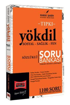 Yargı Yayınevi 2024 Tıpkı YÖKDİL Sosyal - Sağlık - Fen Sözlüklü Tamamı Detaylı Çözümlü Soru Bankası - 1