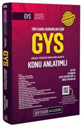 2026 Tüm Kamu Kurumları İçin Görevde Yükselme Sınavlarına Hazırlık Konu Anlatımlı - Pegem Akademi Yayıncılık