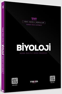 Marka Yayınları 2025 TYT Biyoloji Konu Özetli Yeni Nesil Soru Bankası Tamamı Video Çözümlü - 1
