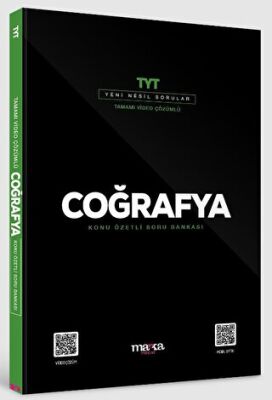 Marka Yayınları 2025 TYT Coğrafya Konu Özetli Yeni Nesil Soru Bankası Tamamı Video Çözümlü - 1