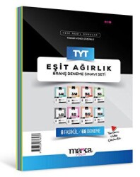 Marka Yayınları 2025 TYT Eşit Ağırlık Branş Deneme Sınavı Seti 8 Fasikül 68 Deneme - Marka Yayınları