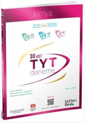 Üç Dört Beş Yayınları TYT Kimya 30 Deneme - 1