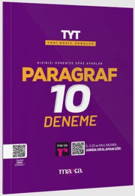 2025 TYT Paragraf Yeni Nesil 10 Deneme - 1