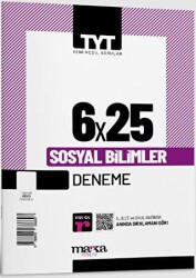2025 TYT Sosyal Bilimler 6 Deneme Tamamı Video Çözümlü - Marka Yayınları