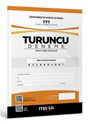 Marka Yayınları 2025 TYT Yeni Nesil Turuncu Deneme Tamamı Video Çözümlü - Marka Yayınları