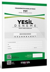 Marka Yayınları 2025 TYT Yeni Nesil Yeşil Deneme Tamamı Video Çözümlü - Marka Yayınları