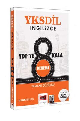 Yargı Yayınevi 2024 YKS-Dil İngilizce YDT`ye 8 Kala Deneme Tamamı Çözümlü - 1