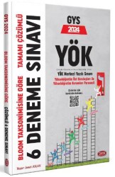 YÖK GYS 6 Deneme Sınavı Karekod Çözümlü - Data Yayınları
