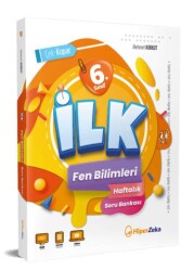 Hiper Zeka Yayınları 2025 6. Sınıf İlk Fen Bilimleri Haftalık Soru Bankası - Hiper Zeka Yayınları