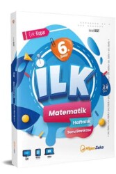 Hiper Zeka Yayınları 2025 6. Sınıf İlk Matematik Haftalık Soru Bankası - Hiper Zeka Yayınları