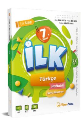 Hiper Zeka Yayınları 2025 7. Sınıf İlk Türkçe Haftalık Soru Bankası - 1