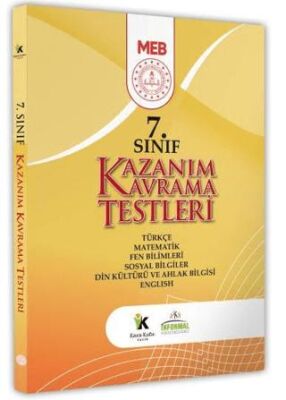 Karakutu Yayın 2025 7. Sınıf MEB Tüm Dersler Kazanım Kavrama Testleri KKT Yaprak Test Kitabı - 1