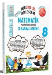 Sinan Kuzucu Yayınları 2025 8. Sınıf İkinci Doz Sarmal Branş Denemeleri Matematik - Sinan Kuzucu Yayınları