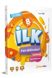 Hiper Zeka Yayınları 2025 8. Sınıf İlk Fen Bilimleri Haftalık Soru Bankası - Hiper Zeka Yayınları