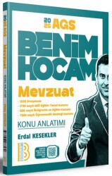 2026 KPSS AGS Mevzuat Konu Anlatımı - Benim Hocam Yayınları