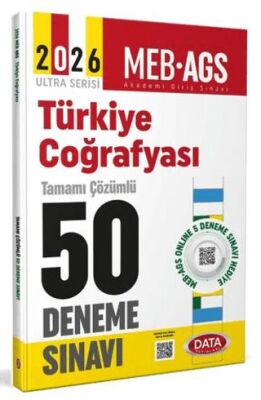 2026 AGS Türkiye Coğrafyası Tamamı Çözümlü 50 Deneme Sınavı Anlatımlı - 1