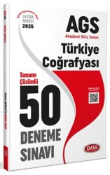 2025 AGS Türkiye Coğrafyası Tamamı Çözümlü 50 Deneme Sınavı Anlatımlı - Data Yayınları