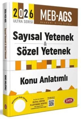 2026 AGS Ultra Serisi Sayısal Yetenek - Sözel Yetenek Konu Anlatımlı - 1