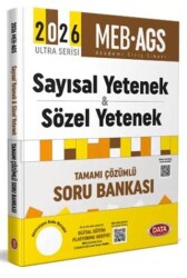 2026 AGS Ultra Serisi Sayısal Yetenek - Sözel Yetenek Tamamı Çözümlü Soru Bankası - Data Yayınları