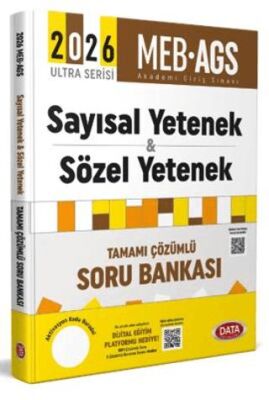 2026 AGS Ultra Serisi Sayısal Yetenek - Sözel Yetenek Tamamı Çözümlü Soru Bankası - 1