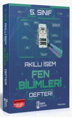 İSEM Yayıncılık 2025 Akıllı İsem 5. Sınıf Fen Bilimleri Defteri - 1