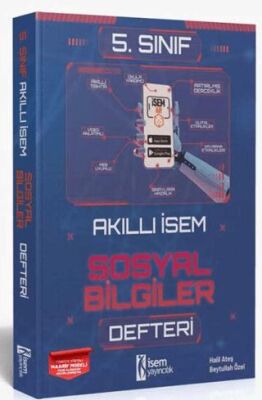 İSEM Yayıncılık 2025 Akıllı İsem 5. Sınıf Sosyal Bilgiler Defter - 1