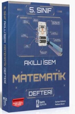 İSEM Yayıncılık 2025 Akıllı İsem 5.Sınıf Matematik Defter - 1