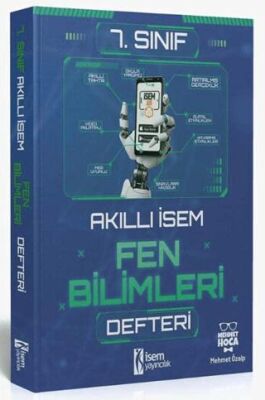 İSEM Yayıncılık 2025 Akıllı İsem 7. Sınıf Fen Bilimleri Defteri - 1