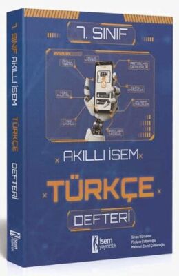 İSEM Yayıncılık 2025 Akıllı İsem 7. Sınıf Türkçe Defteri - 1