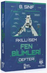 İSEM Yayıncılık 2025 Akıllı İsem 8. Sınıf Fen Bilimleri Defter - İSEM Yayıncılık