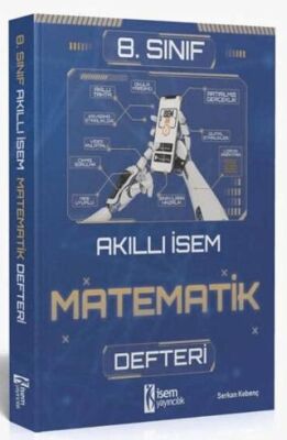 İSEM Yayıncılık 2025 Akıllı İsem 8. Sınıf Matematik Defteri - 1