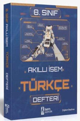 İSEM Yayıncılık 2025 Akıllı İsem 8. Sınıf Türkçe Defteri - 1