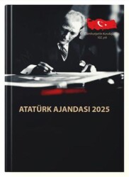 2025 Atatürk Ajandası - Ciltli - Halk Kitabevi