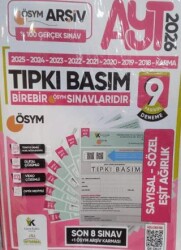 2026 AYT ÖSYM Çıkmış Soru Tıpkı Basım Türkiye Geneli Dijital Çözümlü 6lı Paket Deneme - İnformal Yayınları