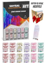 2025 AYT Sayısal 12 Fasikül 56 Deneme Sınavı Seti + Defter Hediyeli - Ders Ortamı Yayınları