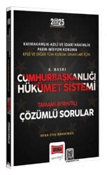 Yargı Yayınevi 2025 Cumhurbaşkanlığı Hükümet Sistemi Çözümlü Sorular - Yargı Yayınevi